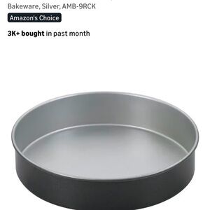 Cuisinart Silver Round Cake Pan NEW